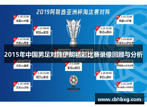 2015年中国男足对阵伊朗精彩比赛录像回顾与分析