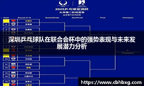 深圳乒乓球队在联合会杯中的强势表现与未来发展潜力分析
